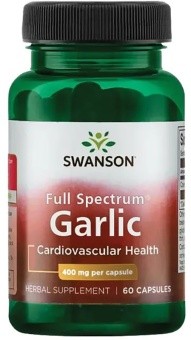 Swanson Swanson Full Spectrum Garlic 400 mg, 60 капс. 